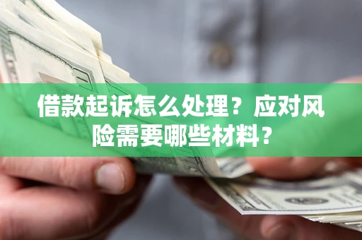 武汉借款起诉怎么处理？应对风险需要哪些材料？