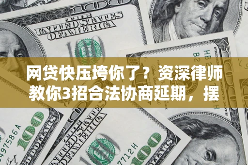 武汉网贷快压垮你了？资深律师教你3招合法协商延期，摆脱暴力催收！