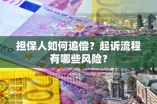 武汉担保人如何追偿？起诉流程有哪些风险？
