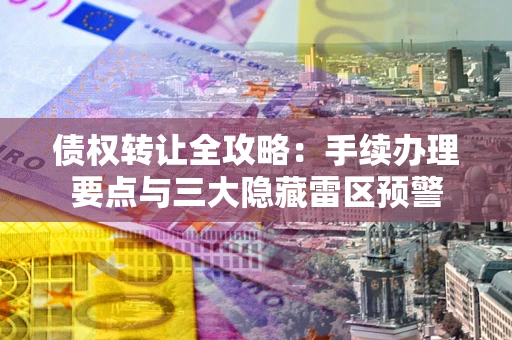 武汉债权转让全攻略：手续办理要点与三大隐藏雷区预警