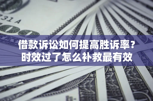 武汉借款诉讼如何提高胜诉率？时效过了怎么补救最有效