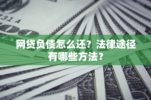武汉网贷负债怎么还？法律途径有哪些方法？