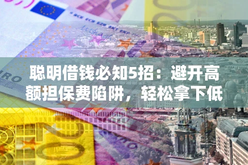 武汉聪明借钱必知5招：避开高额担保费陷阱，轻松拿下低息贷款