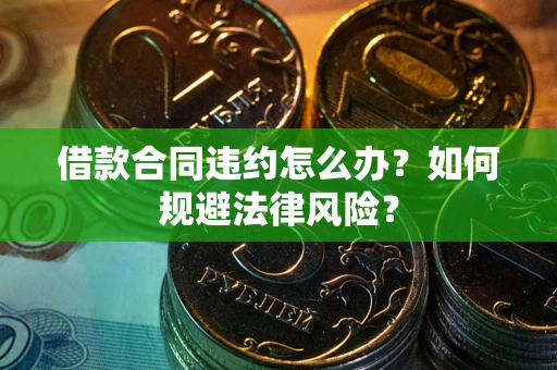 武汉借款合同违约怎么办？如何规避法律风险？